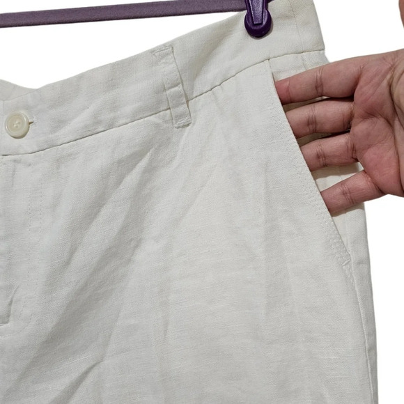 Liz Claiborne Sloan Linen Pants - Picture 3 of 7